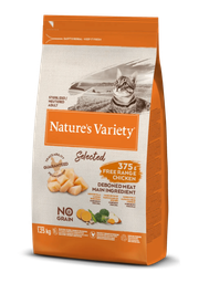 Natures Variety Selected Sterilized Adult Free Range Chicken No Grain 1,25kg